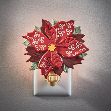 Poinsettia Night Light- Park Designs - The Fox Decor